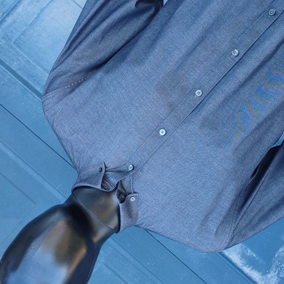 John Varvatos *USA  Men's Slim Fit Luxury Shirt /Cotton - Picture 12 of 17